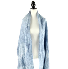 Load image into Gallery viewer, Shibori Linen Scarf - OOAK - #S24
