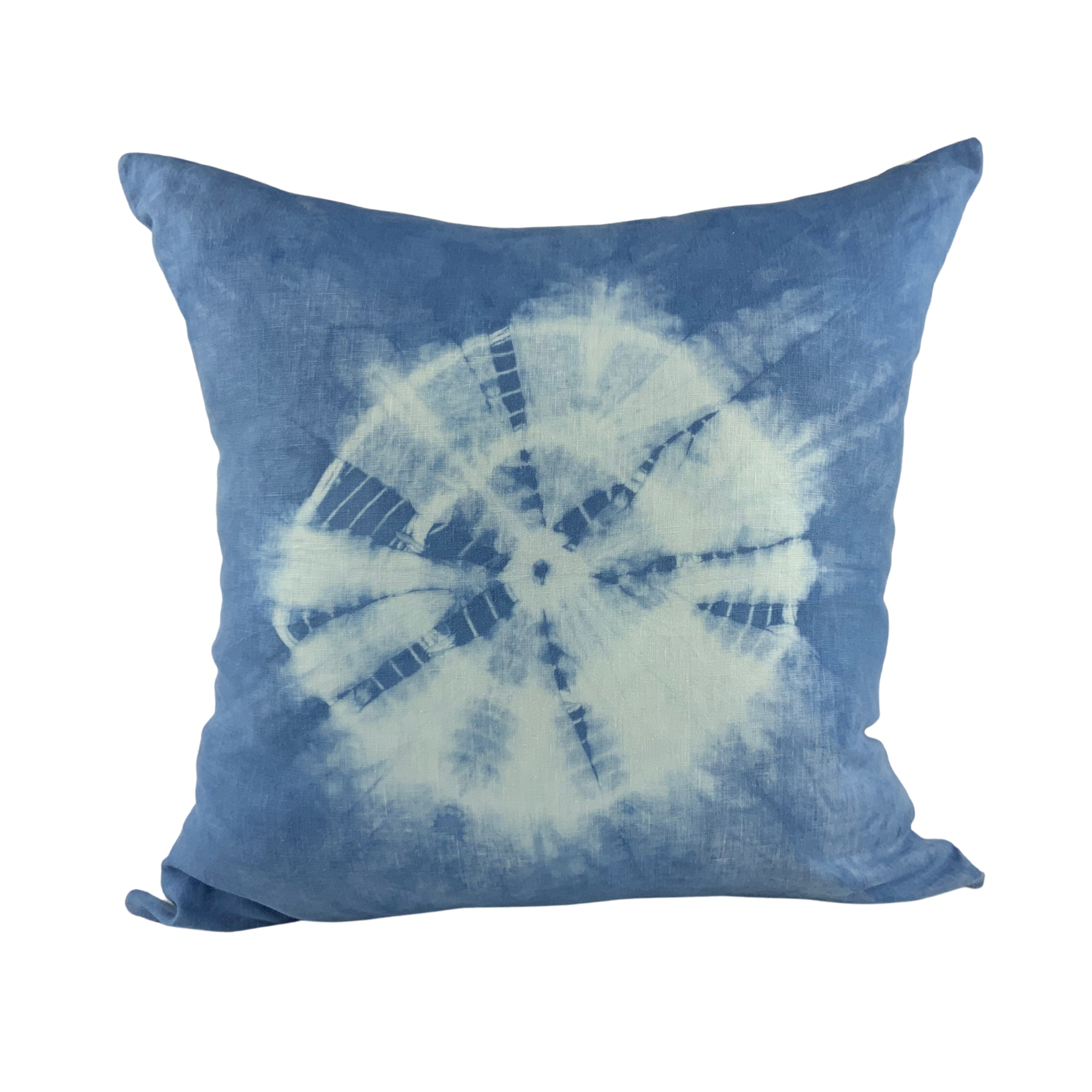 Shibori Indigo Linen Cushion Cover - OOAK – Sarah Smile