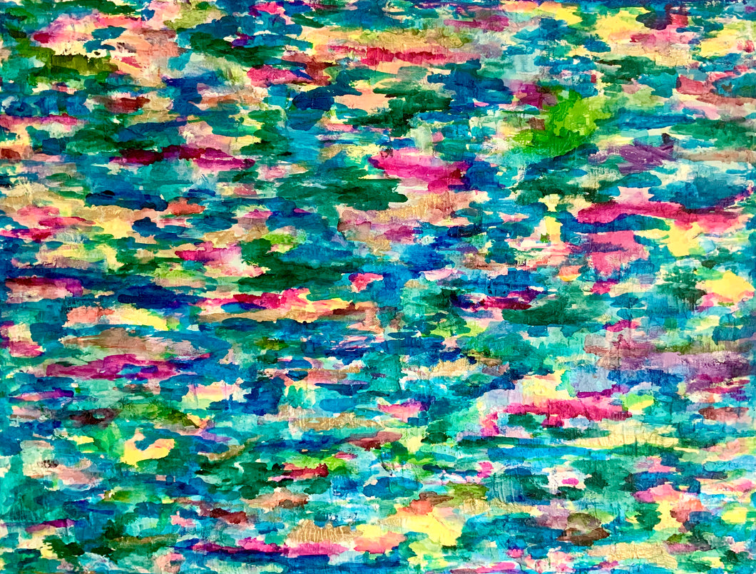 Monet’s Garden - 30”x40”x1”